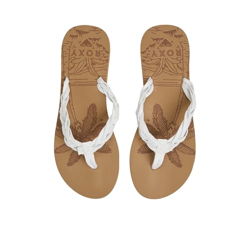 Image of Roxy Women's Feel Breezie Braided Flip Flop Sandal