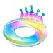 XILALA Swimming Seat, Gradiente Inflable Natación Flotador Mermaid Pool Float Rainbow Anillo Colorido Anillo Adultos Mujeres Fiesta de Vacaciones Juguetes Kids Toys. (Color : B)