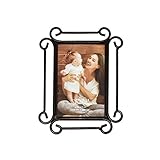 Fetco Home Décor 910246 Alton Frame, Corner Scroll, Dark Bronze