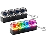 Effetti LED accattivanti: Keyboard Fidget è dotato di effetti LED integrati che un ambiente creativo, migliorando la stimolazione visiva durante l'apprendimento o le riunioni e offrendo al contempo un'esperienza divertente e coinvolgente per gli utenti in ambienti con scarsa illuminazione