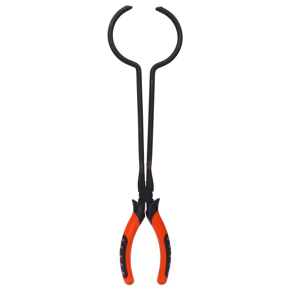 Crucible Tong Gold Melting Furnace Holder Clamp, Graphite Torch Melting Casting, Steel Crucible Tong Gold Melting Furnace Holder Clamp, Crucible Tongs for Casting Precious Metals Jewelry Making Tool