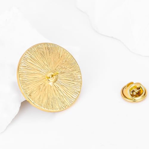 Image of Dr's gift Psychology Psi Symbol Enamel Gold Brooch Psychology Greek Letter Lapel Pin Backpack Hat Badge Jewelry Gift for Psychologists, Psychiatrist, Therapists, Students