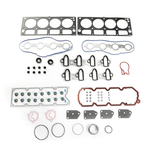 Head Gasket Set, Engine Cylinder Head Gasket Set HS 26190 PT-2 for Chevrolet Silverado 1500, for Chevrolet Trailblazer Colorado Avalanche, 2005-2014 GM 4.8L 5.3L LS Engines Cylinder Head Gasket Set