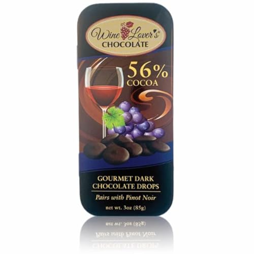 Wine Lover's Collection Delightful Gourmet Chocolates Pinot Noir 56%, 3.5