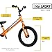 Strider - 14x Kids Balance Bike, No Pedal Training Bicycle, Lightweight Frame, Adjustable Seat and Handlebars, Optional Pedal Kit, for Children Ages 3 to 7 Years Old, Green