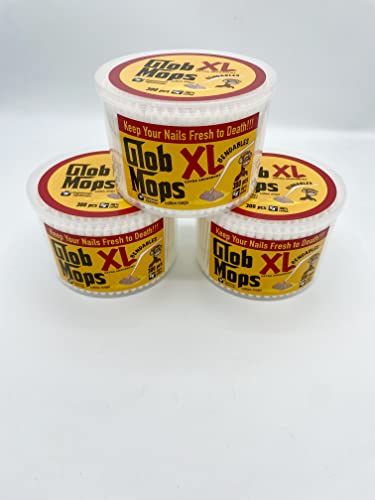 Glob Mops Biegbare XL-Wattestäbchen, 3er-Pack
