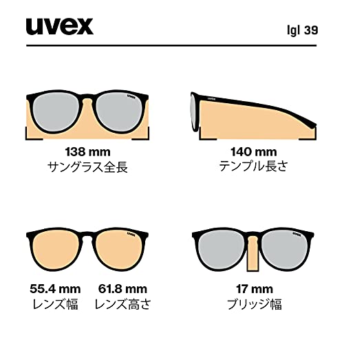 Uvex LGL 39, occhiali da sole unisex, specchiato