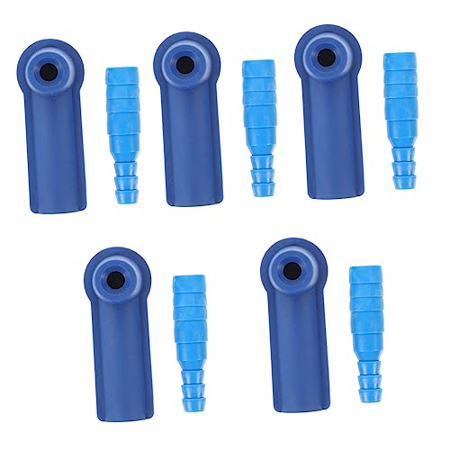 FUNOMOCYA 5 Pcs Bleeder Pump Exchange Adapter Pumping Pipe Connectors for Efficient Oil and Fluid Exchangecars Trucks and Motorcycles