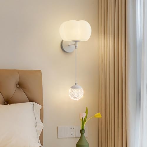 Iluminación de pared LED para escaleras y dormitorios con diseño blanco 6