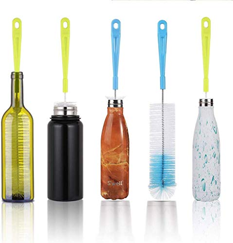 flaschenbürste lang reinigungsbürsten flasche bürste lang bürste 5 Stück flexible bürste flaschen reiniger Shisha… – Bild 8