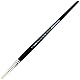 KUM 5124311 - Acryl- und Ölpinsel Black Line, Rund, Größe 14, für Künstler, Künstlerpinsel, Künstlerbedarf