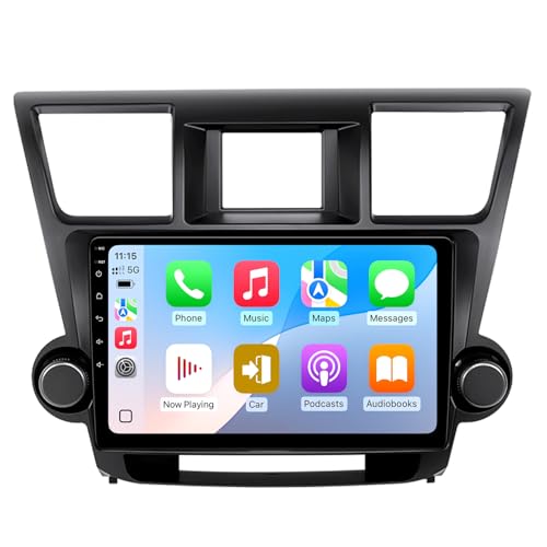for Toyota Highlander Car Radio 2008-2014 | Wireless CarPlay Android