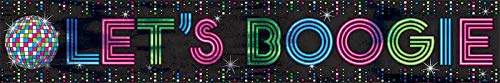70's Foil Party Banner, 25' - //coolthings.us