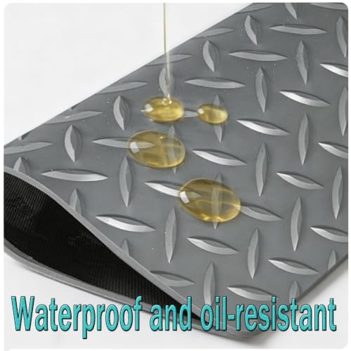 Tapis de sol de garage de qualité supérieure en vinyle durable pour sol d'entrepôt - 4