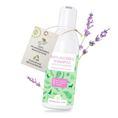 Wolfsbacher Juckreiz Shampoo für Hunde mit Lavendel 200ml