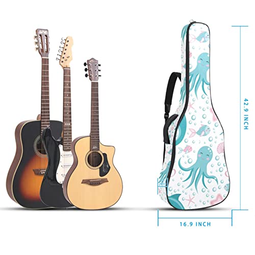 Housse de guitare imperméable en tissu Oxford avec bandoulière réglable - Les Beatles, Paul McCartney, John Lennon, RIngo Starr, George Harrison Housse de guitare imperméable en tissu Oxford avec bandoulière réglable – Image 6