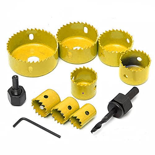 Set de brocas para madera y metal 11 piezas miniatura 3