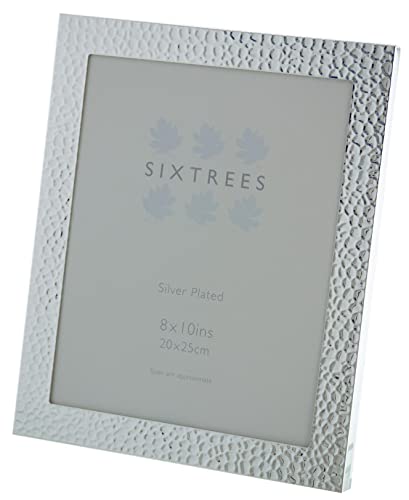 Sixtrees 6-345-80 Williams Embossed Silver Plated 10 x 8 inch Photo Frame. Complete with microfibre polishing cloth - Image 3