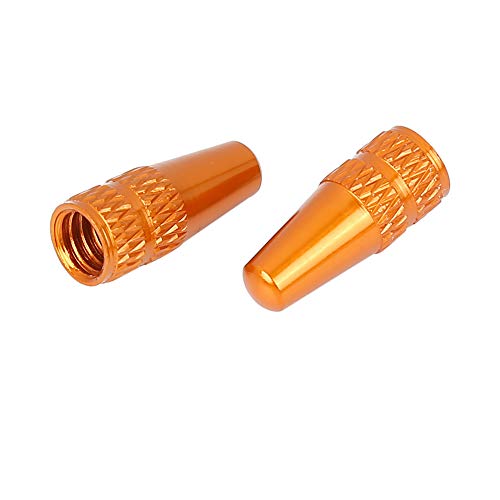X AUTOHAUX 4 piezas Tapas de válvula de tipo francés para neumáticos de bicicleta de aleación de aluminio miniatura 4