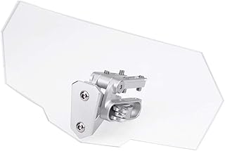 Motorrad Windabweiser, Qiilu Windschild aufsatz motorrad 27x12x4.4cm windschild motorrad Universal