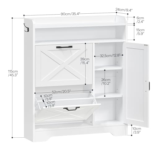 Solución de Orden para Zapatos en Espacios Reducidos HOOBRO Blanco EWT90SC01G1 4