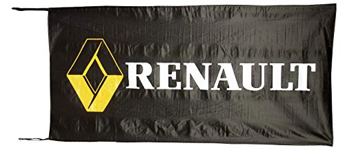 Cyn Flags Bandiera Renault Nera, 150 x 75 cm
