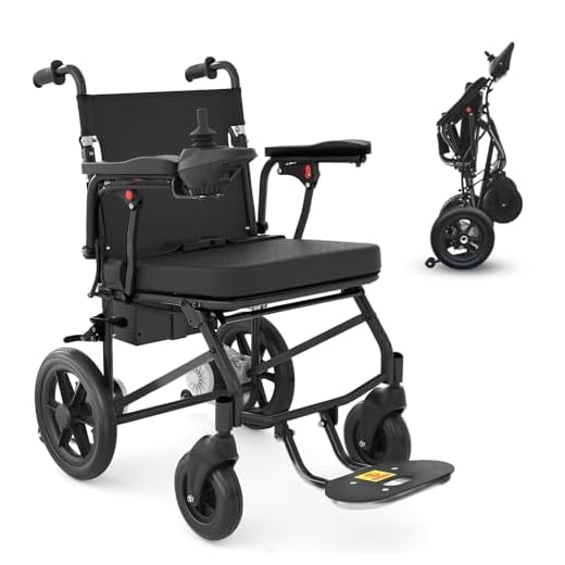 Lightweight Electric Wheelchair for Easy Travel