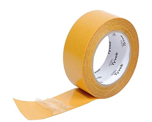 DuPont Tyvek Housewrap Cinta adhesiva de doble cara de acrílico de 50 mm x 25 m
