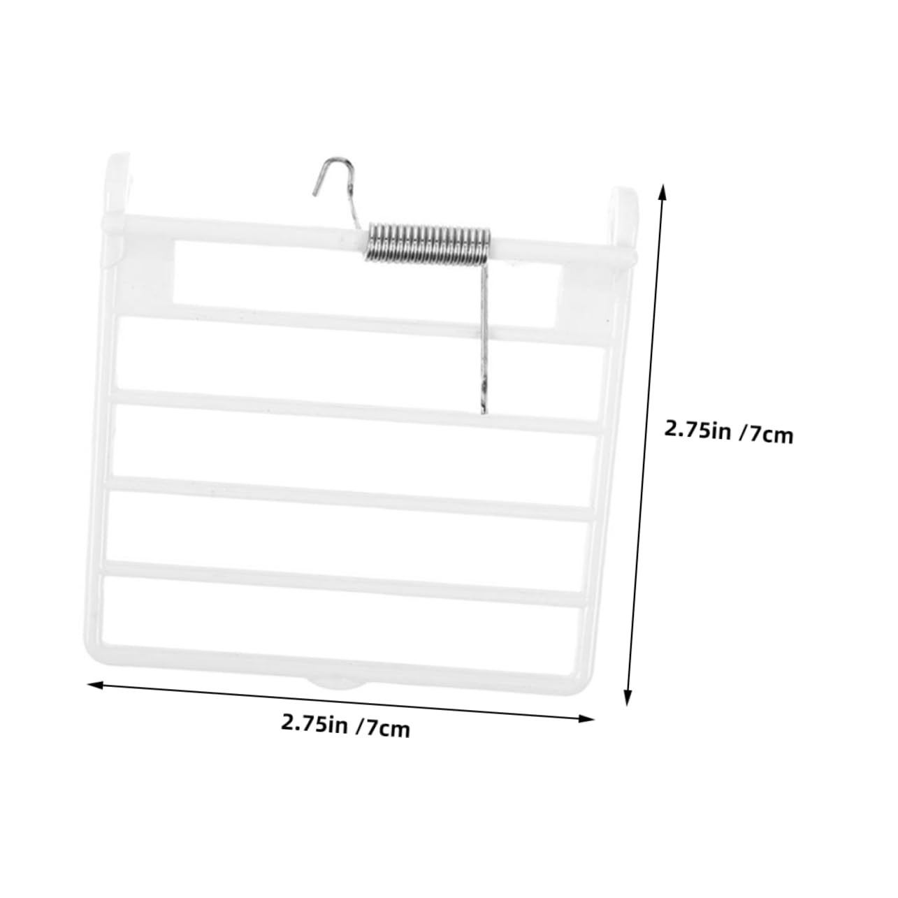 Accessori per Porta Uccelli in Sostituzione Facile con per Mangime Porta per con Design Resistente e Manutenzione Semplificata per Pappagalli e Uccelli Domestici
