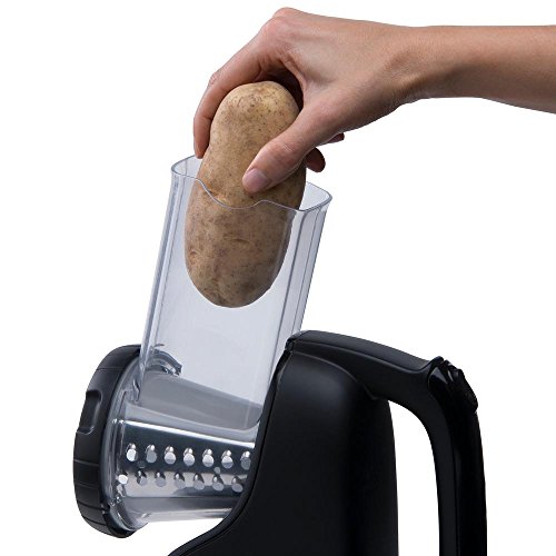 Presto-Professional-SaladShooter-Electric-SlicerShredder-02970-Black