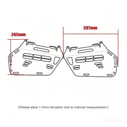 Support de sacoche arrière pour Tenere 700 t700 moto porte-bagages - 6