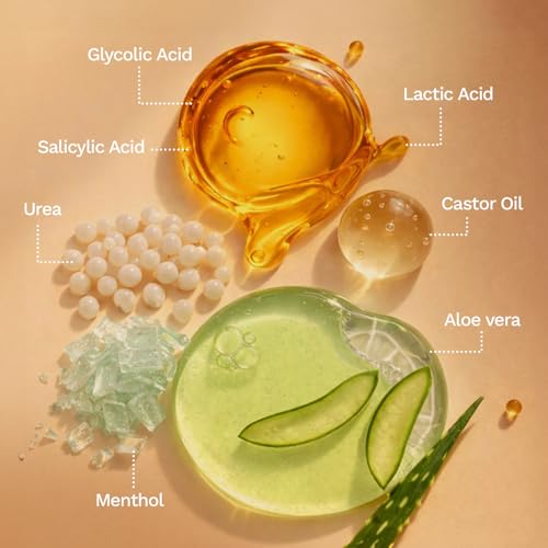 Image of FURR Glycolic Acid & Salicylic Acid Peeling & Exfoliating Foot Mask | Reduces Dry Skin & Hard Calluses| Exfoliates,Moisturizes & Hydrates Feet | Nourishing Foot Mask | Fits Like Socks | Unisex