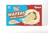 Manna Millet Bytes Wafers Vanilla Cream Multigrain Oats, Jowar & Foxtail - 75gm (Pack of 1)