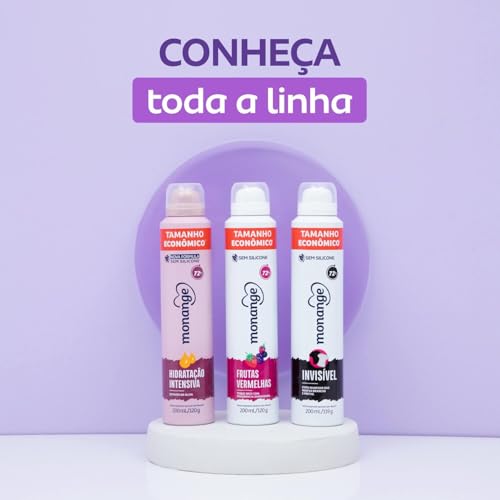 Monange Desodorante Hidratação Intensiva Aerossol Antitranspirante Feminino 200ml