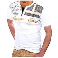 Algopix Similar Product 16 - Mens Casual Slim Fit Basic Henley Long