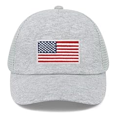 Light Grey With Red/White/Blue Usa Flag