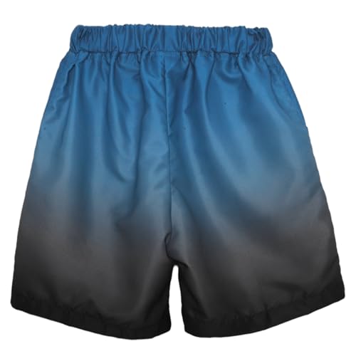 Kids Boys Striped Swim Shorts Quick-Dry Fabric Elastic Waistband for Surfing & Swimming4