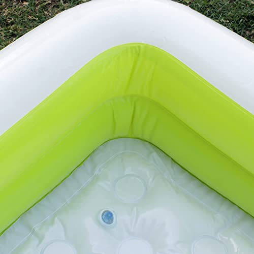 Image of EKAN Swimming Pool Inflatable Bath Tub for Kids and Adults SPA Bath Tub with Air Pump Multicolor (3Ft)