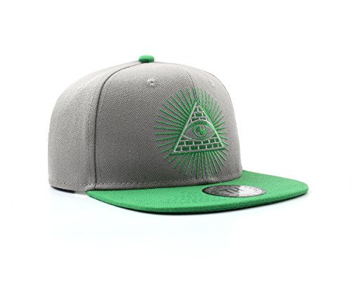 Preisvergleich Produktbild True Heads grau grün Illuminati Snapback Baseball Cap