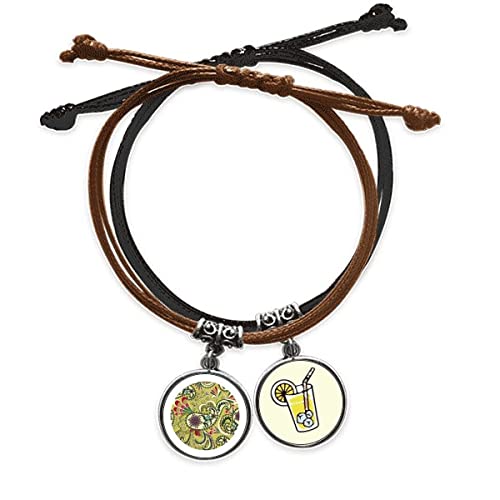 Bracelet plume de paon en cuir tressé, le cadeau idéal