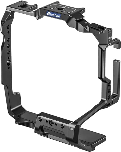 Image of Leofoto Z8 Camera Cage, for Nikon Z8 and Z8 with MB-N12 Battery Grip, ARRI, Cold Shoe, Arca Compatible (Cage for Camera with Battery Grip)