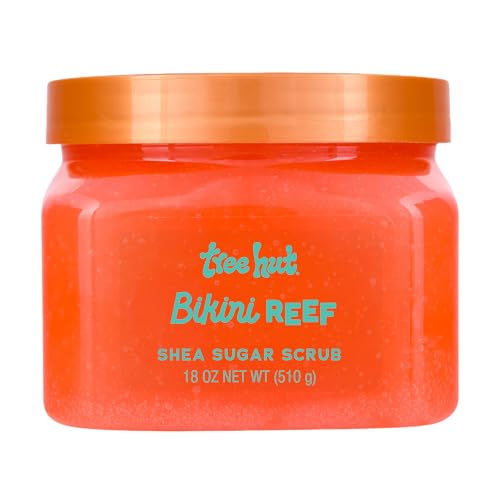 Tree Hut Bikini Reef Shea Sugar Scrub, Exfoliating, Hydrating & Moisturizing Body Scrub with Shea...