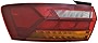 Fitrite Autoparts New Left Driver Side Outer LED Tail Light Assembly For 2019 Volkswagen Jetta VW2804128 17A945095A