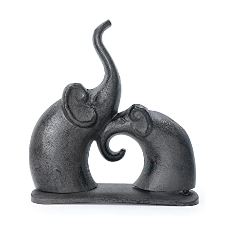 DreamsEden Iron Elephant Decor Sculpture Home Decorations Cover