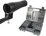 BARSKA Iron Boresighter from .177 to .50 Caliber Kit 15 -Piece Arbor Set for Rifles Shotgun
