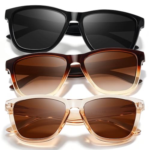 Image of Polarized Retro Trendy Sunglasses Womens Mens UV Protection Shades