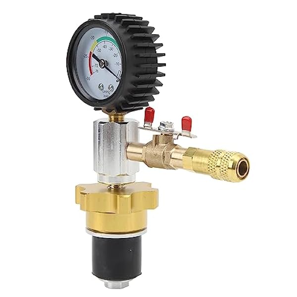 Kit di Attrezzi per la Ricarica del Liquido di Raffreddamento, Prevenzione dell'inquinamento da -30 a 0inHg Kit di Riempimento per Antigelo Sottovuoto Facile da Usare per