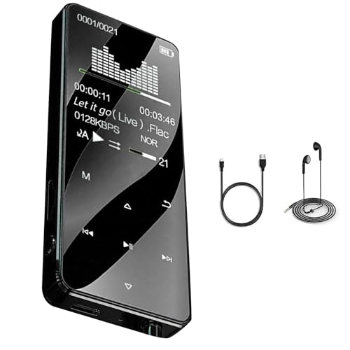 Portable HiFi Lossless Sound MP3 Music Player with 1.8-inch Touch Screen