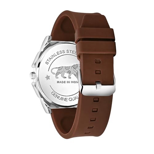 Image of styledose Men's Watch Analog Quartz with Chronograph & Silicone Strap -Casual & Formal Wrist Watch for Men