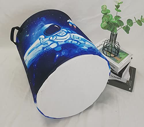Image of MAIZMZ Kids Hamper Baby Storage Bins Organizer Gift Toy Box Waterproof Laundry Basket Large Canvas Collapsible Chest for Home Boys Room Decor